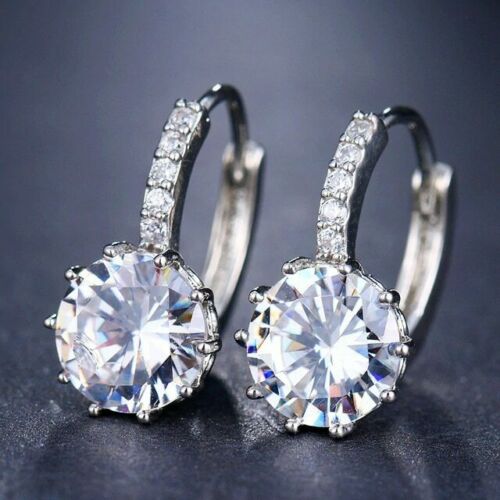 1.5 Carat Inside Out diamond hoop earrings (23mm) | Diamond Mansion