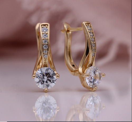 2 Ct Round Cut VVS1/D Diamond Women's Classic Stud Earrings In 925 Sterling Silver