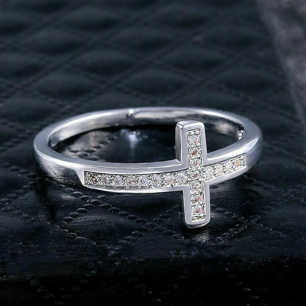 Jesus cross online ring