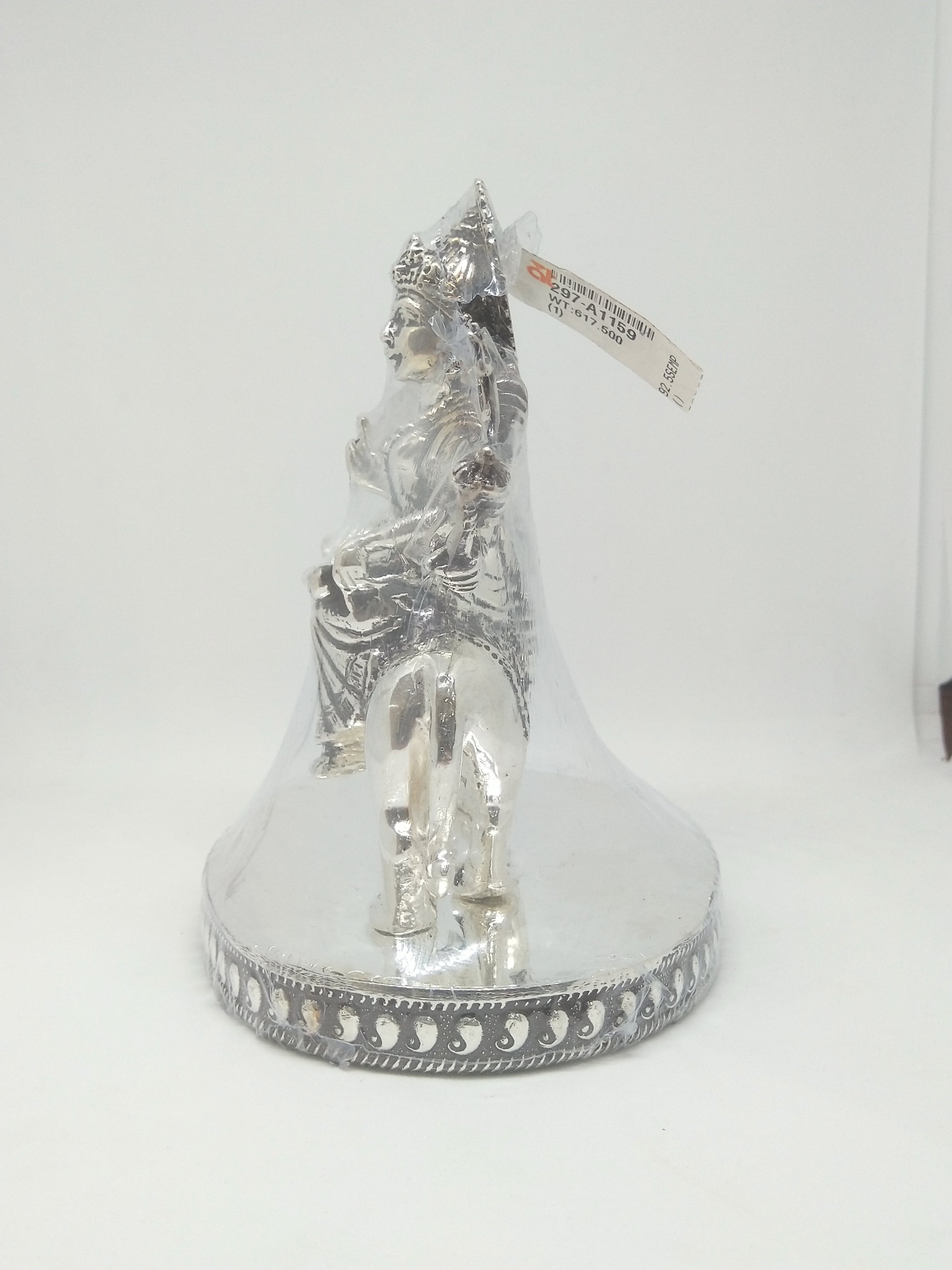 925 Sterling Silver Goddess Durga Idol in pure Silver - atjewels.in