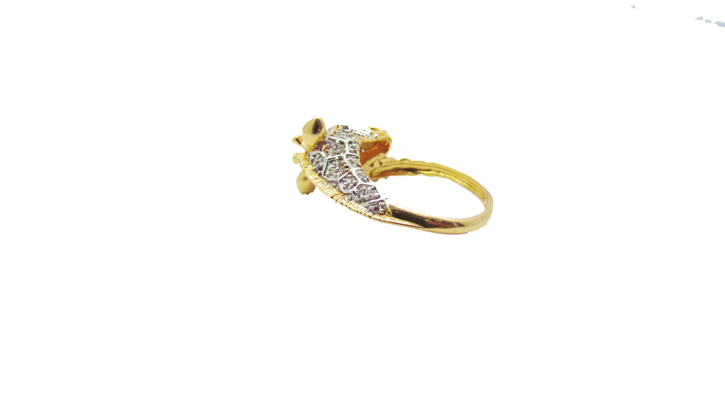 Horse Design Rose Gold Ring