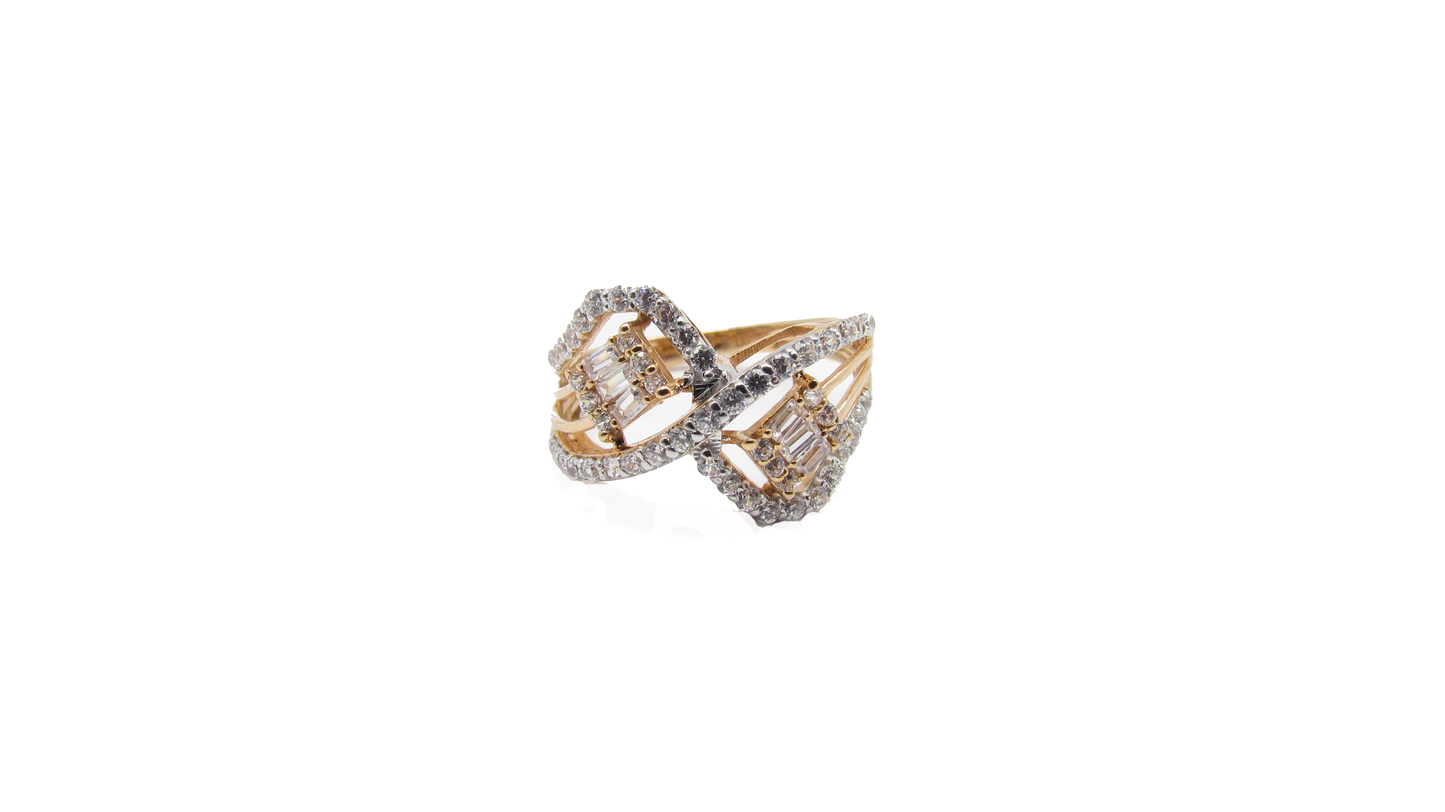Infinite Design Rose Gold Ring