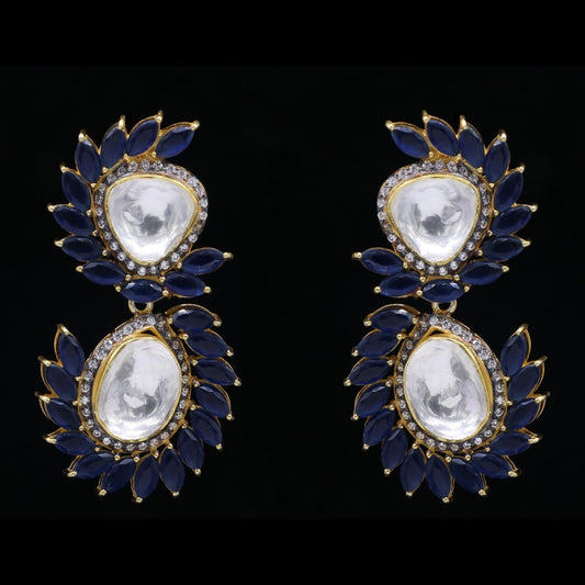 Triveni Sterling Silver Bridal Earring