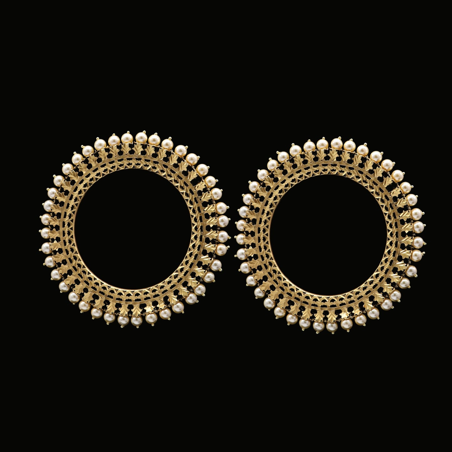 Triveni Sterling Silver Bangles