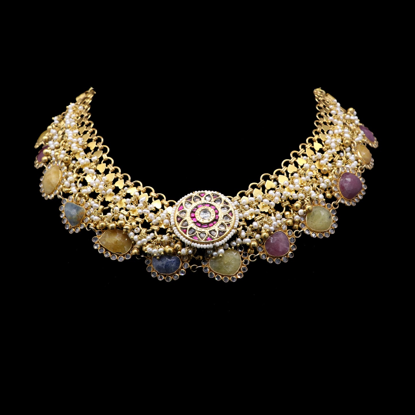 Triveni Sterling Silver Nacklace