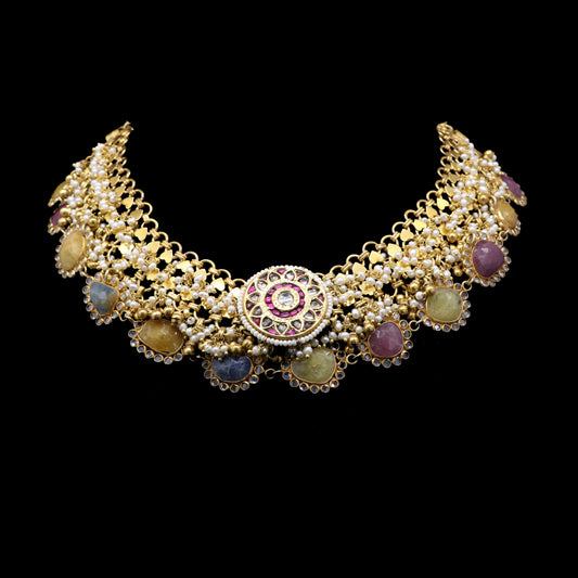 Triveni Sterling Silver Nacklace