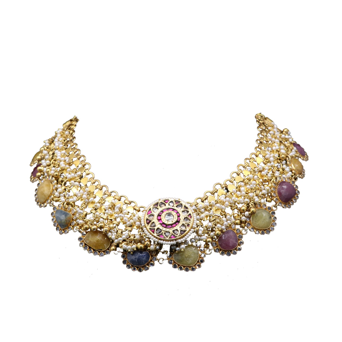 Triveni Sterling Silver Nacklace