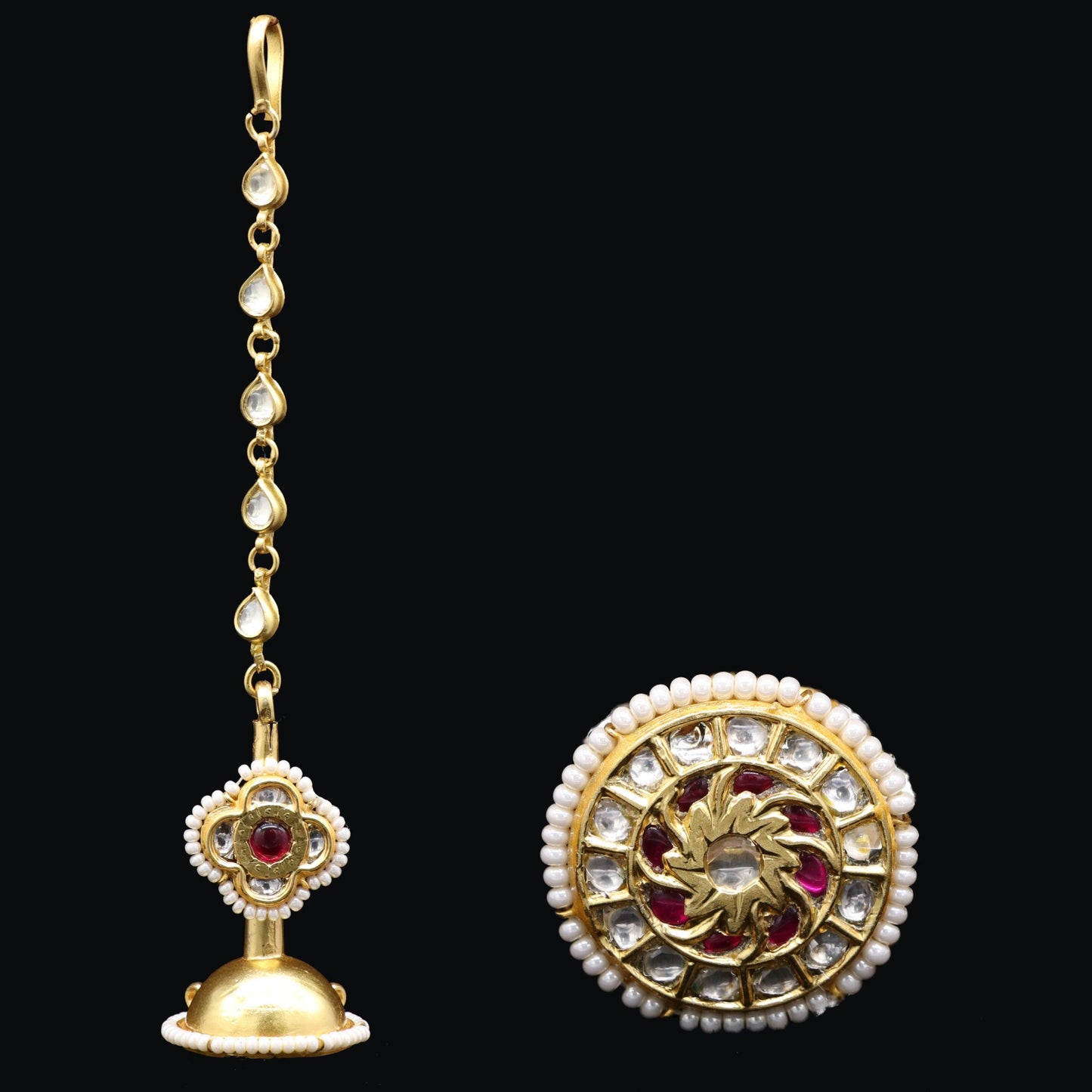Triveni Sterling Silver Mang Tika