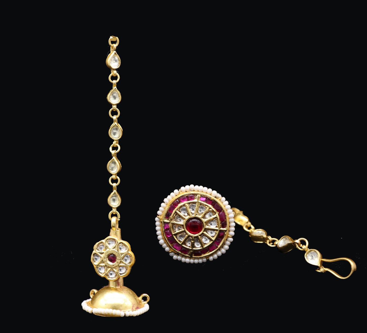 Triveni Sterling Silver Mang Tika