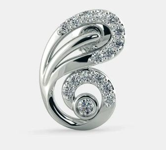 0.75 Ct Round Cut Diamond Unique Anniversary Gift Stud Earrings In 925 Sterling Silver