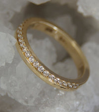 0.50 CT 925 Sterling Silver Round Cut Diamond Women Anniversary Ring