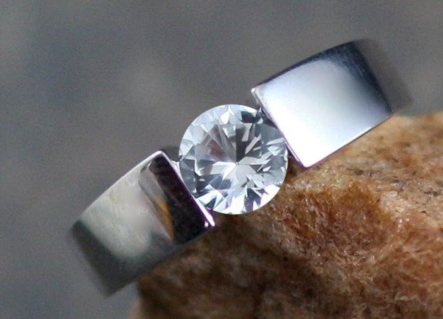 Men's Sterling Silver 1/2 Carat T.W. Black & White Diamond ring