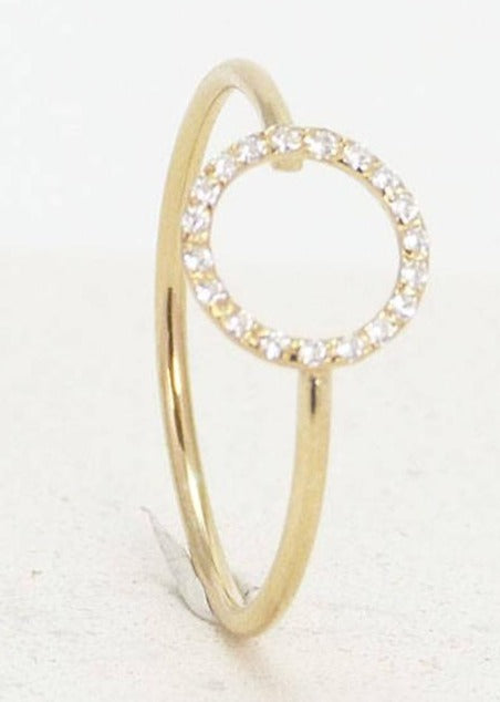 0.10 CT Round Cut Diamond 925 Sterling Silver Women Princess Ring Gift For Her