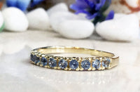 0.05 CT 925 Sterling Silver Aquamarine Round Cut Diamond Women Anniversary Ring