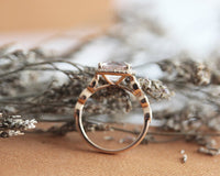 2 CT Cushion Cut Pink Morganite Diamond 925 Sterling Silver Halo Engagement Ring