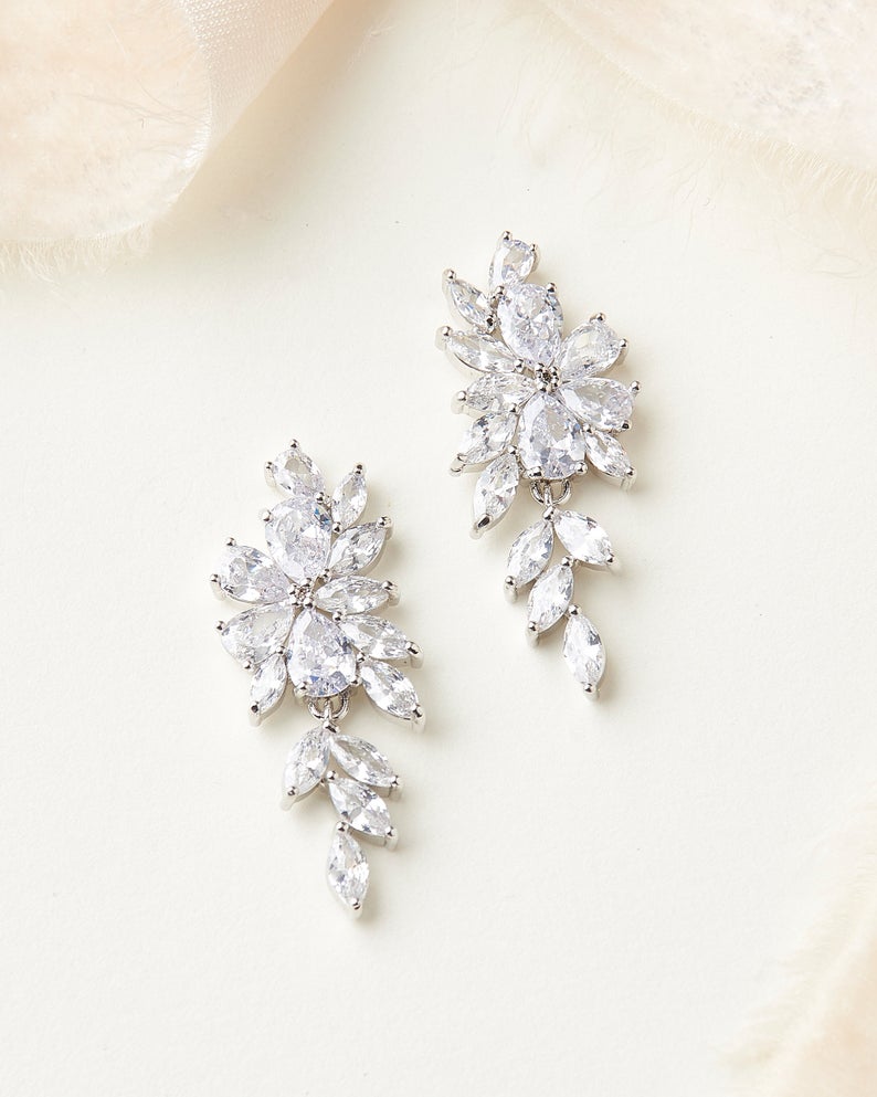 Buy 7x5mm Black Diamond Earrings in 14k Real Gold | Chordia Jewels