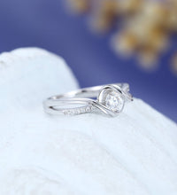 1.20 Ct Round Cut Vintage Engagement Ring In 925 Sterling Silver