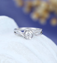 1.20 Ct Round Cut Vintage Engagement Ring In 925 Sterling Silver