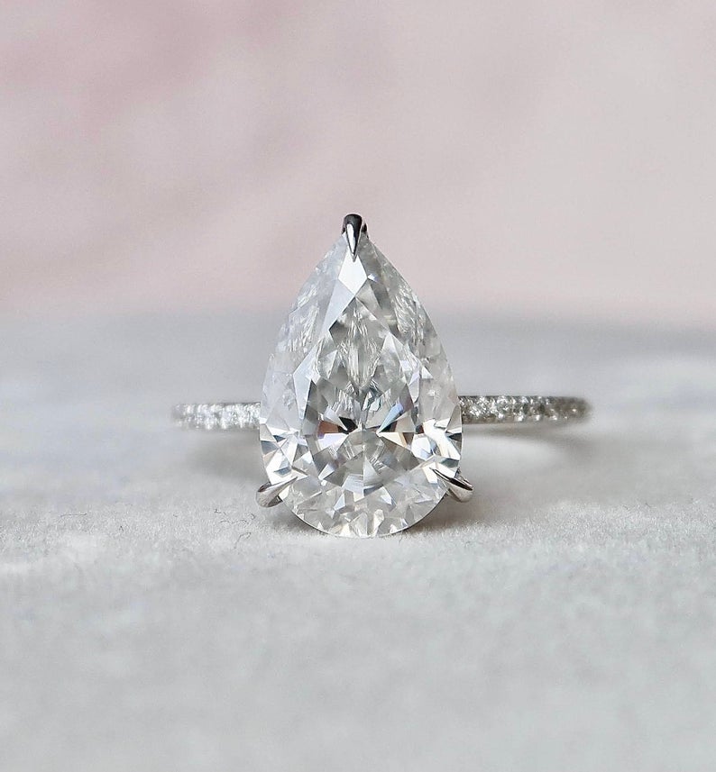 Accented Lab Diamond Engagement Rings| Ethica – Ethica Diamonds