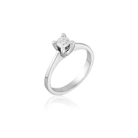 1 CT Round Cut Diamond 925 Sterling Silver Solitaire Wedding Ring Gift For Her