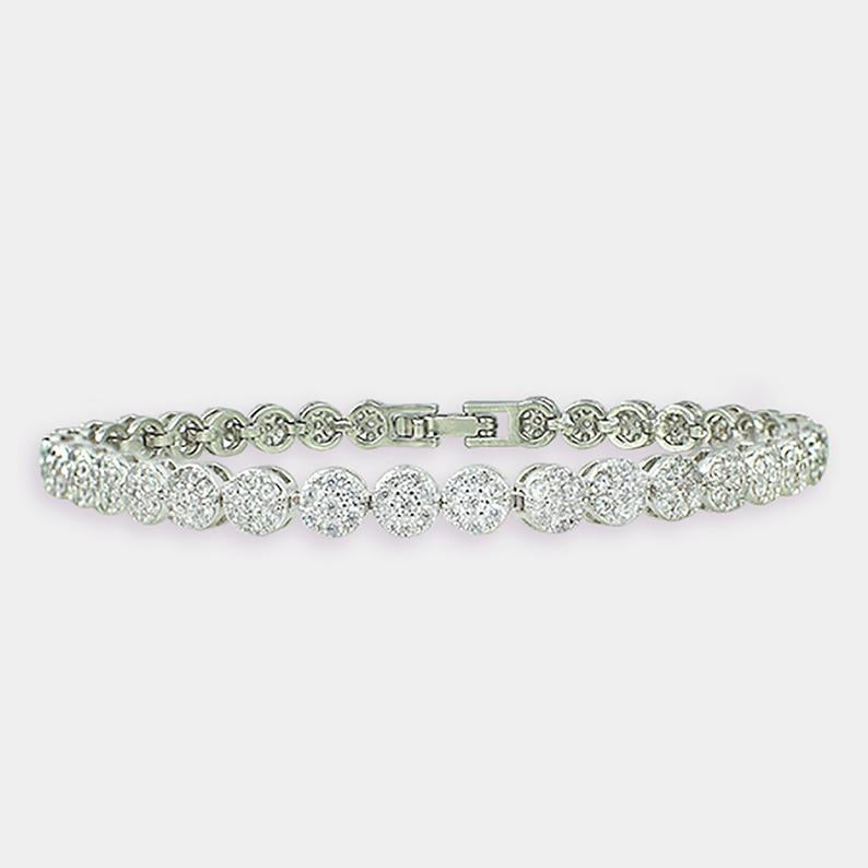 10ct Tennis Bracelet | 4mm Round Brilliant Diamonds in Solid Gold | Lady  Estere Jewellery
