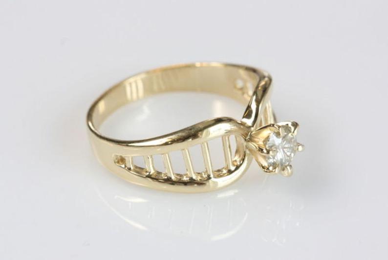 1 CT 925 Sterling Silver Round Cut Diamond Women Anniversary Solitaire Ring