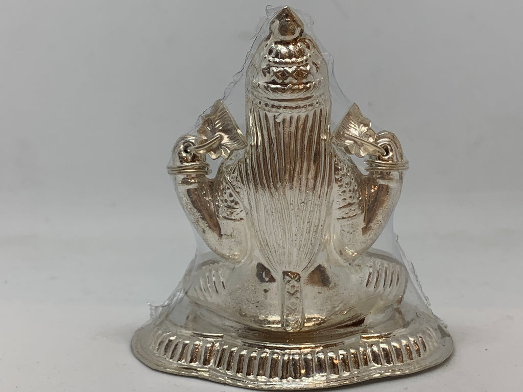925 Sterling silver Goddess Laxmi Idol in pure silver - atjewels.in