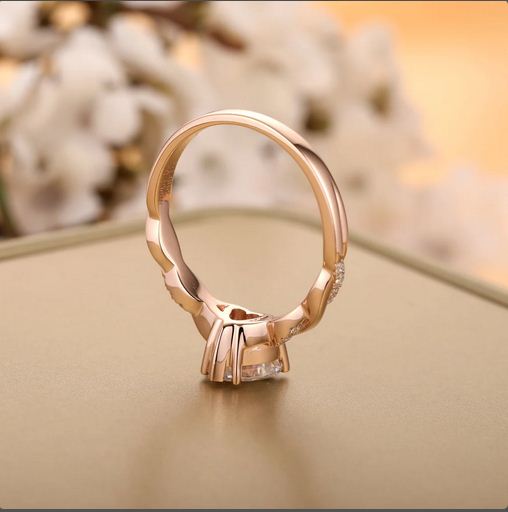 1.25 Ct Heart Cut 925 Sterling Silver Infinity Proposal Ring - atjewels.in