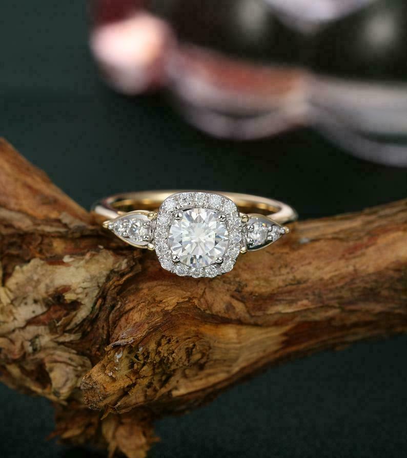Valentine Special 1.25 CT 925 Sterling Silver Wedding Ring