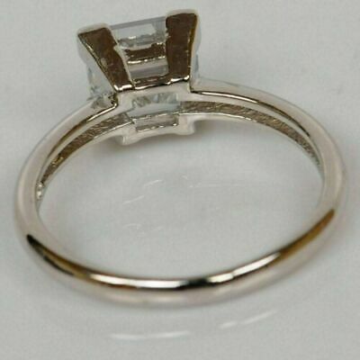 Valentine Special 1.5 CT Diamond White Solitaire Engagement Ring 925 Sterling Silver